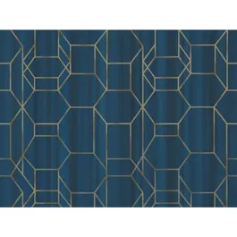 Tapet vinil Dimensions 219602, model geometric albastru, 0.53 x 10 m