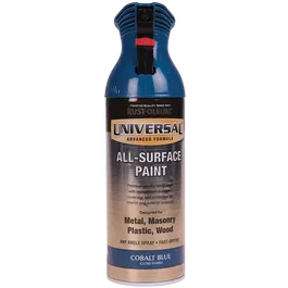 Vopsea spray universala Rust-Oleum, albastru cobalt, lucios, interior/exterior, 400 ml