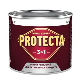 Vopsea alchidica/email Protecta 3 in 1, alb, interior/exterior, 2,5 L