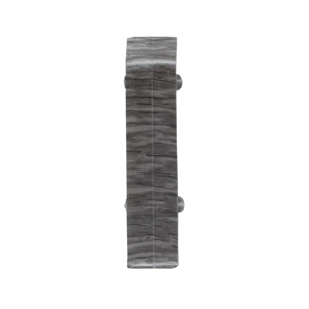 Set element de imbinare plinta parchet, stejar Elinga, PVC, 80 x 22 mm, 2 bucati/set