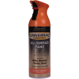 Vopsea spray universala Rust-Oleum, portocaliu, lucios, interior/exterior, 400 ml