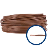 Cablu electric MYF (H05V-K) 6 mmp, izolatie PVC, maro