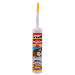 Silicon neutru Soudal, interior/exterior, alb, 280 ml