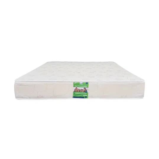 Saltea superortopedica Dorma, arcuri Bonell, material Jaquard, alb, 200 x 20 x 140 cm