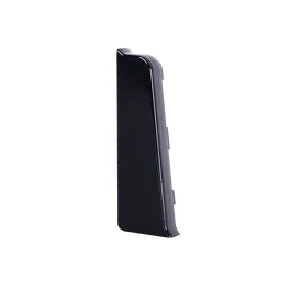 Set terminatie stanga/dreapta plinta Arbiton Indo 70, negru lucios 18, PVC, 70 x 26 mm, 2 bucati/set