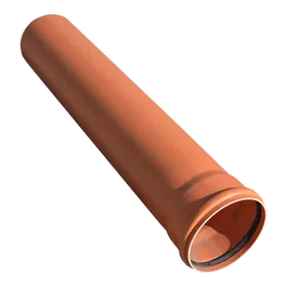 Teava PVC SN2 Valplast, canalizare exterioara, cu mufa si garnitura, diametru 200 mm, 1 m