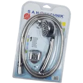 Set furtun dus, suport si para Sanotechnik, ABS, cromat, 1 functie