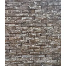 Caramida decorativa interior/exterior Thassos 07, maro, 195x50x10 mm