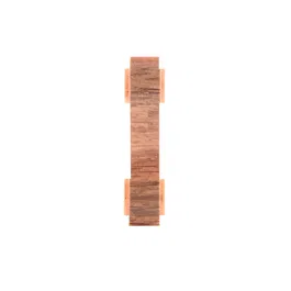 Set element de imbinare plinta Korner Perfecta 62, stejar vintage 103, PVC, 62 x 23 mm, 2 bucati/set
