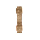 Set element de imbinare plinta Korner Perfecta 62, stejar Kolberg 135, PVC, 62 x 23 mm, 2 bucati/set