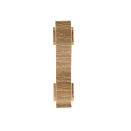 Set element de imbinare plinta Korner Perfecta 62, stejar Kolberg 135, PVC, 62 x 23 mm, 2 bucati/set