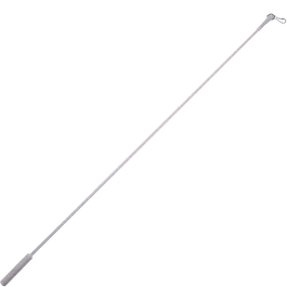 Vergea alba, din plastic, 100 cm
