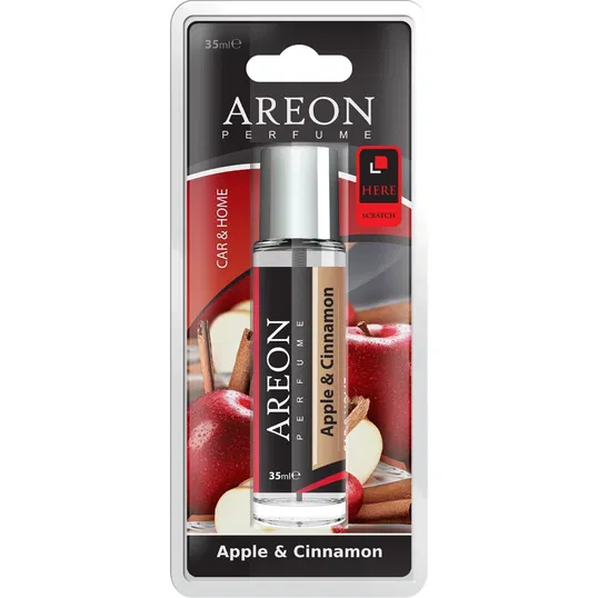 Odorizant auto Areon Perfume, Apple&Cinnamon, blister, 35ml