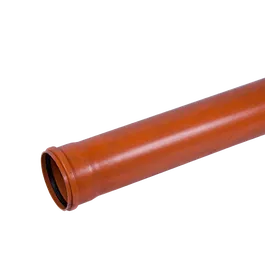 Teava PVC SN4 Valplast, canalizare exterioara, cu mufa si garnitura, diametru 250 mm, 4 m