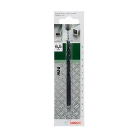 Burghiu Bosch HSS-R DIN 338, mandrina standard, pentru metal, 6,5 mm