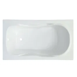 Cada baie Fibrex Apollo, acril sanitar, alb, 140 x 75 x 38 cm