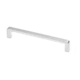 Maner Bagio din zamac, finisaj aluminiu, L 168 mm, 160 mm