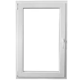 Fereastra PVC, 5 camere, deschidere stanga oscilobatant, alb, 56 x 86 cm