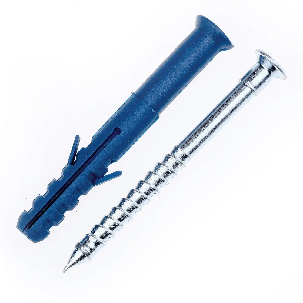 Diblu surub cui, tip W, nylon, 10 x 80 mm, 4 buc