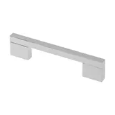 Maner AA-18 din aluminiu, finisaj cromat, L 146 mm, 128 mm