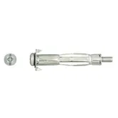 Set ancora metalica galvanizata cu surub RawlPlug , 52 mm, 6 bucati
