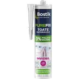 Adeziv pentru suprafete multiple Bostik Purefix transparent, 290 ml