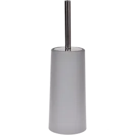 Perie WC MSV Slim, polipropilena/metal inoxidabil, gri, 10 x 22 cm