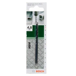 Burghiu Bosch HSS-R DIN 338, mandrina standard, pentru metal, 4,8 mm