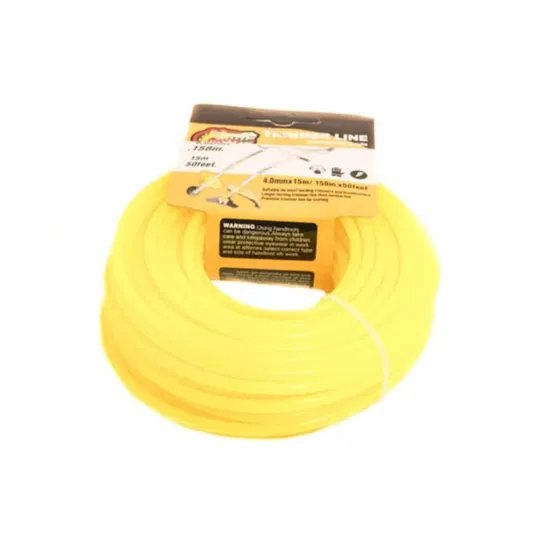 Fir trimmer rotund, Micul Fermier, galben, 3.5 mm x 15 m, 10 bucati