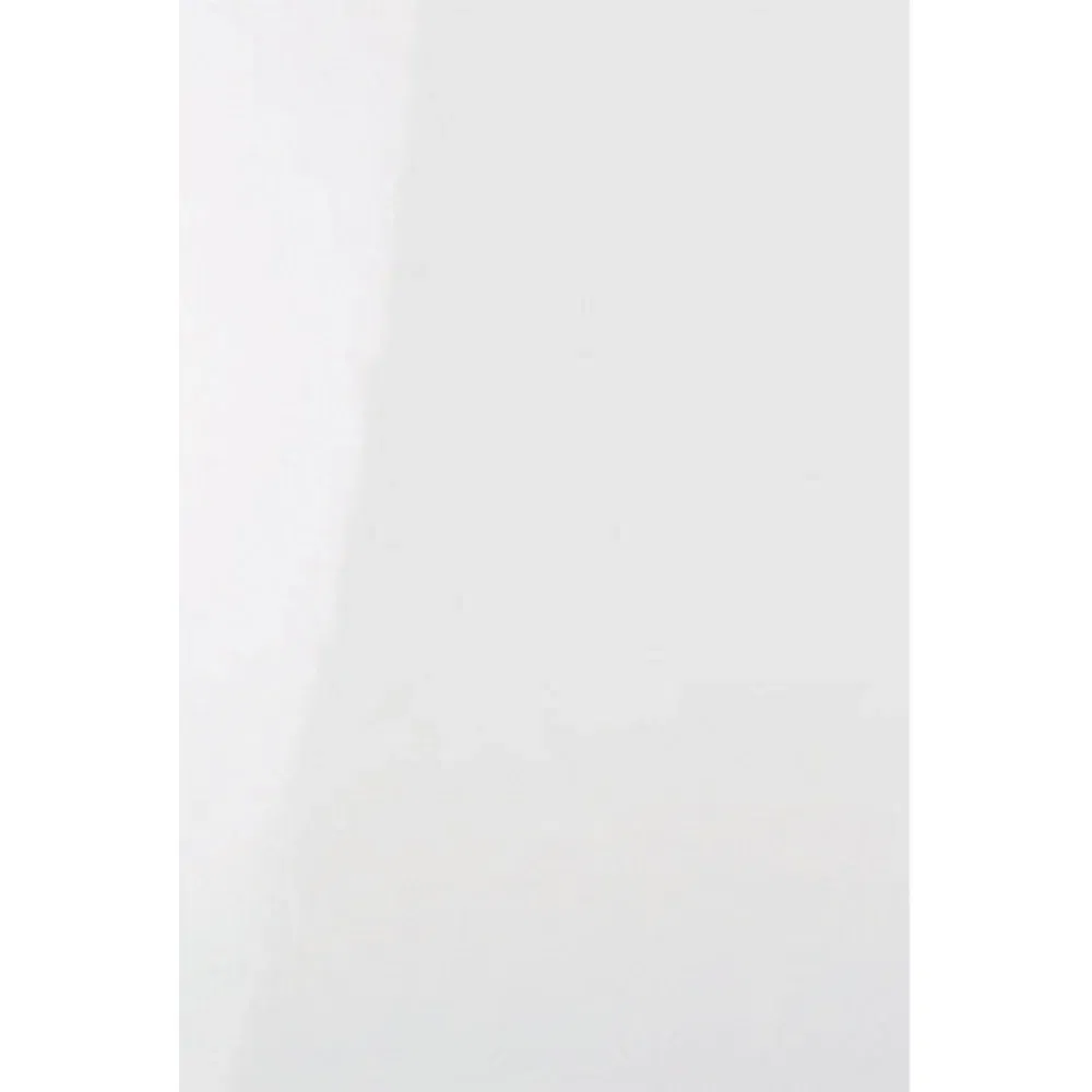 Faianta baie Kai White Gloss, alb, lucios, uni, 30 x 20 cm