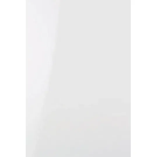 Faianta baie Kai White Gloss, alb, lucios, uni, 30 x 20 cm