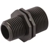 Niplu redus PEHD, 1” x 3/4”, plastic, negru, 10 bar