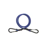 Cablu elastic cu carabina Thirard, albastru, grosime 8 mm, 80 cm