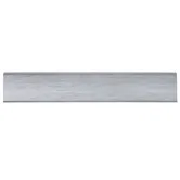 Plinta parchet, cu canal de cablu, PVC, aluminiu, INDO 70, 2500 mm
