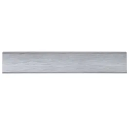 Plinta parchet, cu canal de cablu, PVC, aluminiu, INDO 70, 2500 mm