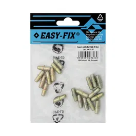 Suport cu guler pentru polita, otel, zinc alb. 5 x 16 mm