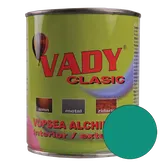 Vopsea alchidica Vady clasic, pentru lemn/metal/zidarie, interior/exterior, verde, 0,6 l