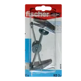 Ancora basculanta KD 3K pentru fixari in pereti din gips-carton, L 95 mm, 2 buc
