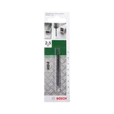 Set 2 burghie Bosch HSS-R DIN 338, mandrina standard, pentru metal, 2,5 mm
