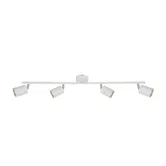 Spot Spike, LED, 4 x GU10, metal, alb, 79 cm