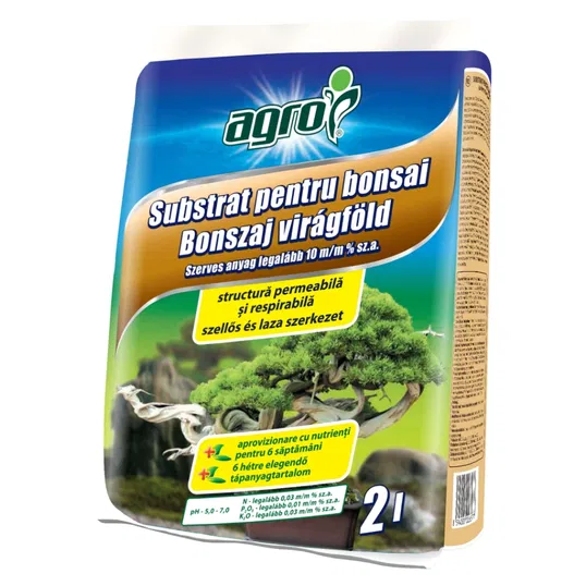 Pamant pentru bonsai Agro CS, 2l