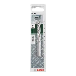 Burghiu Bosch HSS-G, DIN 338, pentru metal, 6 mm
