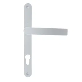 Maner Assa Abloy, aluminiu, alb, 240 x 25 x 12 mm