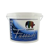 Vopsea lavabila exterior Caparol Fassade, rezistenta la intemperii, alb, 15 l