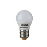 Bec Eco Led Gelux G45, E27, 8 W, 595 lm, lumina calda 3000 K