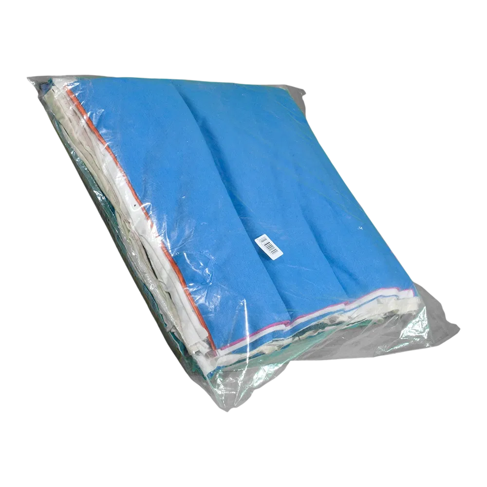 Set lavete, bumbac, multicolore, 100 bucati