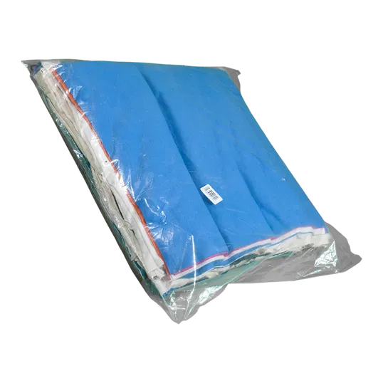 Set lavete, bumbac, multicolore, 100 bucati