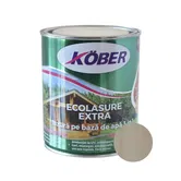 Lazură Kober Ecolasure Extra 3 in 1 pentru lemn, pe baza de apa, incolor, 0.75 l