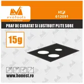 Praf curatat si lustruit plite sobe Evotools, 15 g