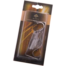 Set console galerie din metal forjat, inox, diametru 16 mm
